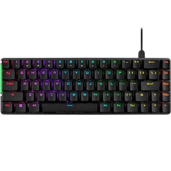 خرید کیبورد Asus ROG Falchion Ace - سوییچ مکانیکی ROG NX قهوه‌ای - سیاه