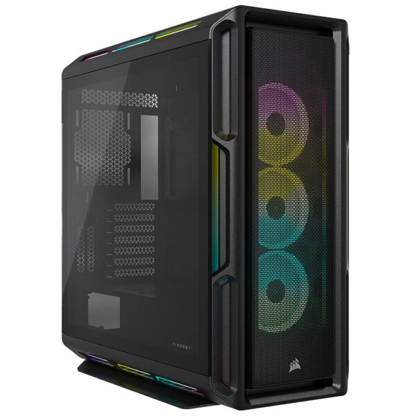 خرید کیس کامپیوتر Corsair iCUE 5000T RGB TG- شاسی مید تاور - سیاه