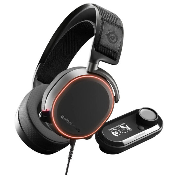 خرید هدست SteelSeries Arctis Pro به همراه داک صدا مخصوص PS4 و PC - سیاه