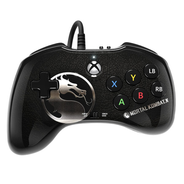 خرید کنترلر Wired Fight Pad مخصوص Xbox One طرح بازی Mortal Kombat X