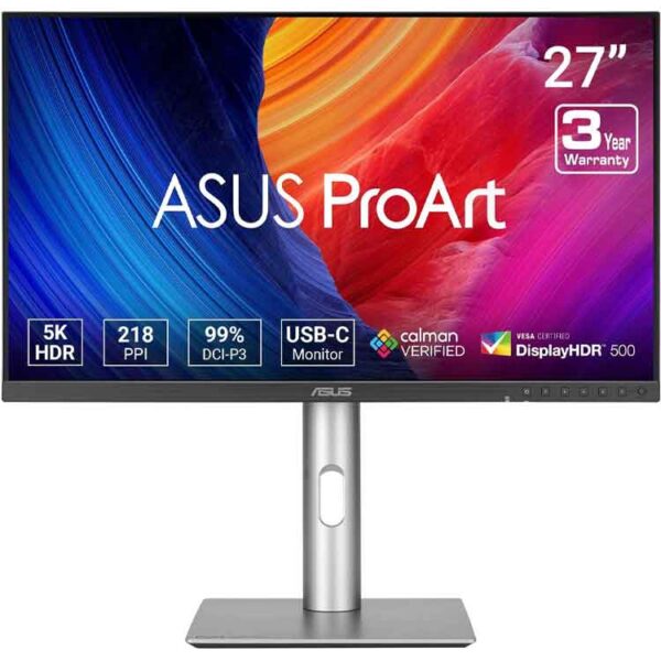 خرید مانیتور Asus ProArt PA27JCV - کیفیت 5K HDR - سایز 27 اینچ