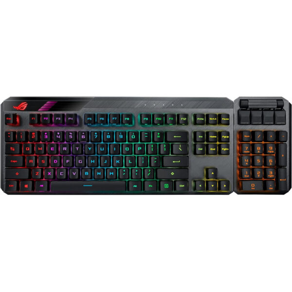 خرید کیبورد Asus ROG Claymore II - سوییچ ترکیبی ROG RX قرمز - بی‌سیم