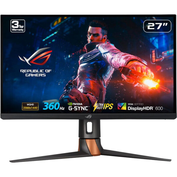 خرید مانیتور Asus ROG Swift 360Hz PG27AQN - کیفیت 2K - سایز 27 اینچ