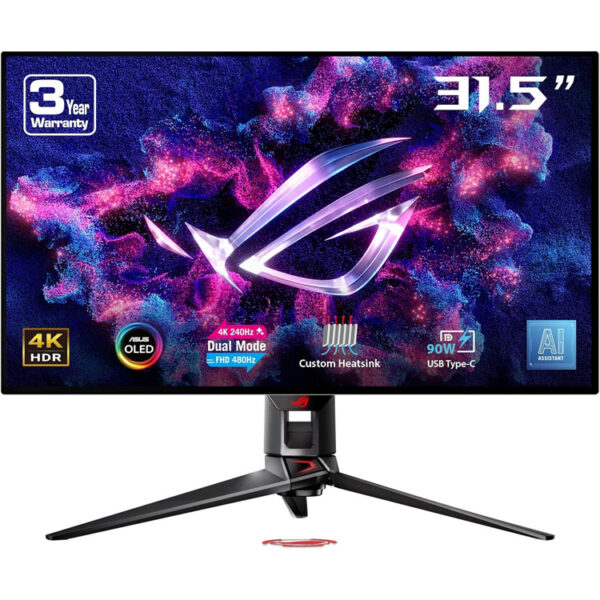 خرید مانیتور Asus ROG Swift OLED PG32UCDP - کیفیت 4K - سایز ۳۲ اینچ