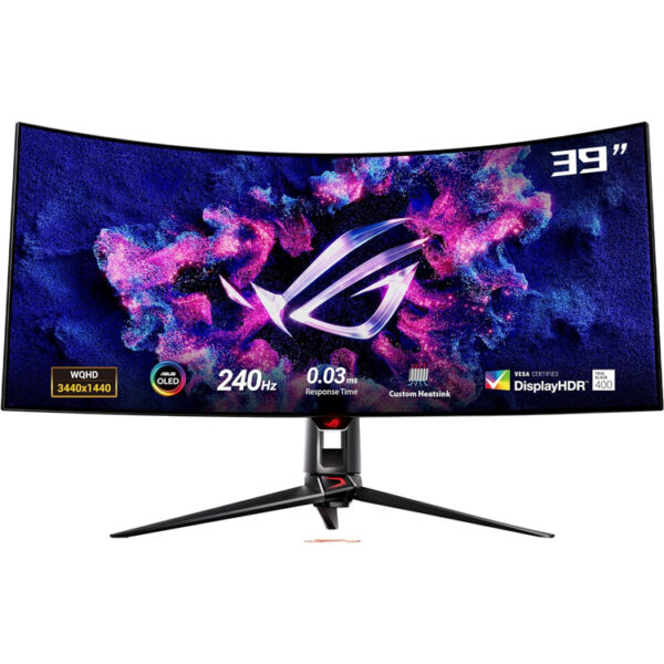 خرید مانیتور Asus ROG Swift OLED PG39WCDM - کیفیت WQHD - سایز 39 اینچ