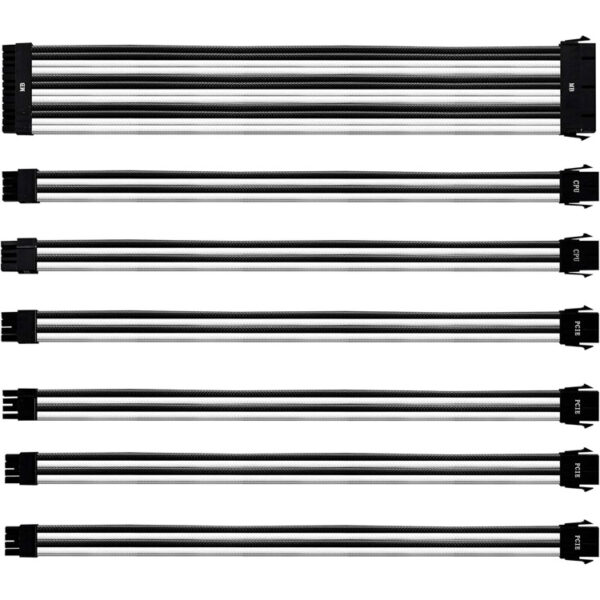خرید پک کابل گسترش‌دهنده Cooler Master PVC - سیاه/سفید