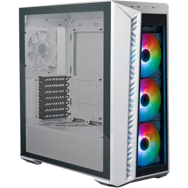 خرید کیس کامپیوتر Cooler Master MasterBox 520 - شاسی مید تاور - سفید