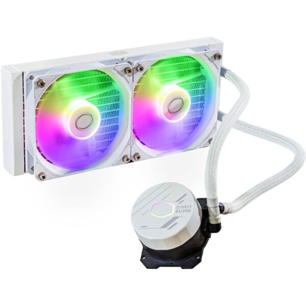 خرید کولر پردازنده Cooler Master MasterLiquid 240L Core - سفید
