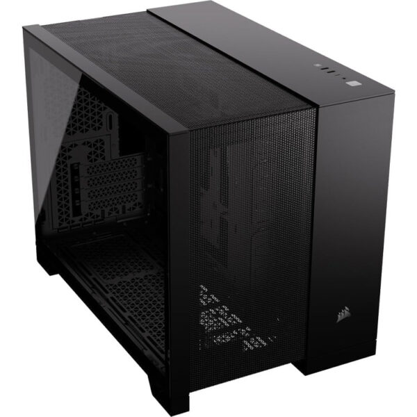 خرید کیس کامپیوتر Corsair 2500D Airflow - شاسی مید تاور - سیاه