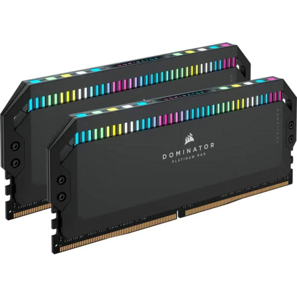 خرید رم Corsair Dominator Platinum RGB - ظرفیت 64 گیگابایت - DDR5 - فرکانس 6600 مگاهرتز C32 - سیاه