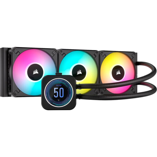 خرید کولر پردازنده Corsair iCue H150i Elite LCD XT - سیاه