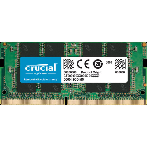 خرید رم Crucial SODIMM - ظرفیت هشت گیگابایت - DDR4 - فرکانس 3200 مگاهرتز - CL22