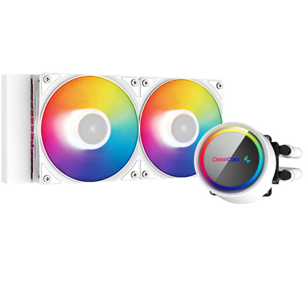 خرید خنک کننده پردازنده DeepCool GAMMAXX L240 - سفید