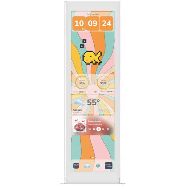 خرید نمایشگر لمسی Touch Infinite برای کیس کامپیوتر Hyte Y70 - سفید
