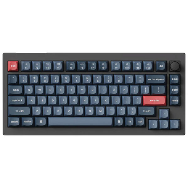خرید کیبورد Keychron V1 Max - بی‌سیم - سوییچ مکانیکی Gateron Jupiter قرمز