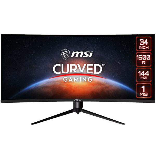 خرید مانیتور MSI Optix MAG342CQR - کیفیت UWQHD - خمیده - سایز 34 اینچ