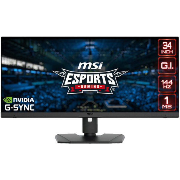 خرید مانیتور MSI Optix MPG341QR - کیفیت UWQHD - سایز 34 اینچ
