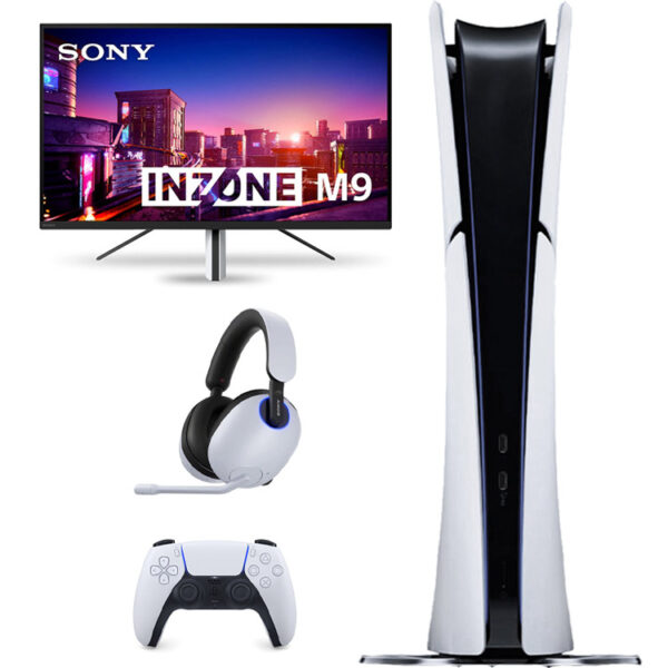 خرید پلی استیشن 5 اسلیم دیجیتال باندل InZone 9