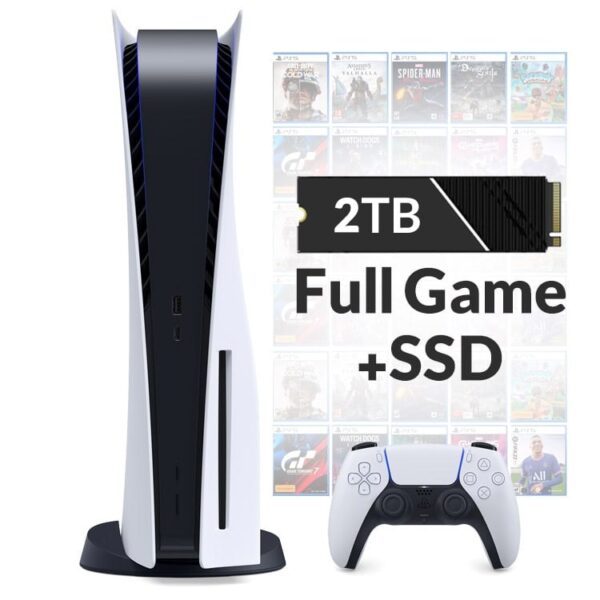 خرید پلی استیشن 5 - به همراه SSD دو ترابایت Full Game
