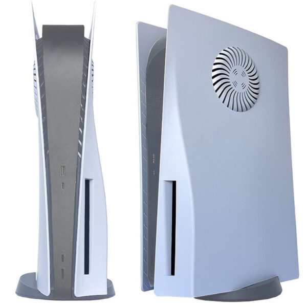 خرید فیس پلیت دارای منفذ مخصوص فن - مخصوص PS5 دیسک خور - سفید