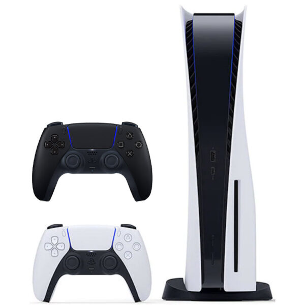 کنسول PlayStation 5 دیسک خور + دوال سنس سیاه