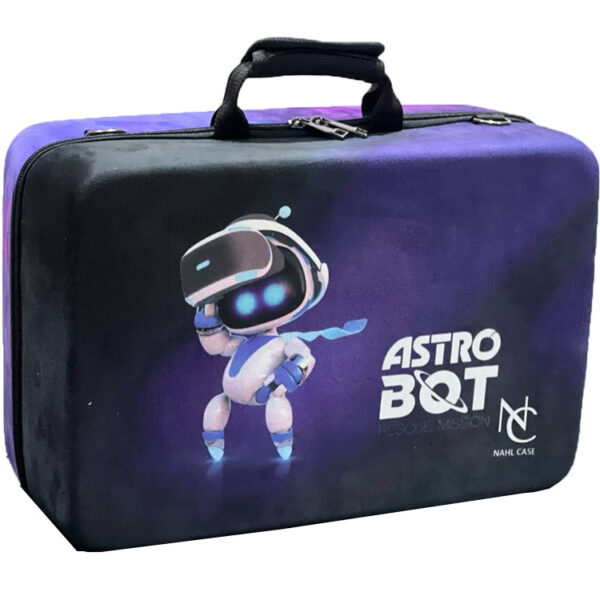 خرید کیف Nahl برای PS5 اسلیم - طرح Astro Bot: Rescue Mission
