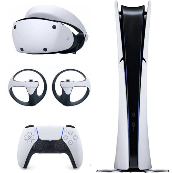 خرید پلی استیشن 5 اسلیم دیجیتال + هدست PS VR2
