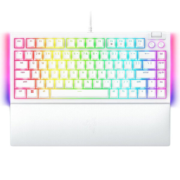 خرید کیبورد Razer Blackwidow V4 75% - نسخه سفید