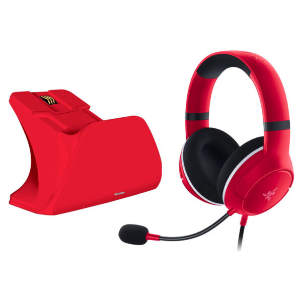 خرید باندل Razer Essential Duo برای ایکس باکس - رنگ Pulse Red