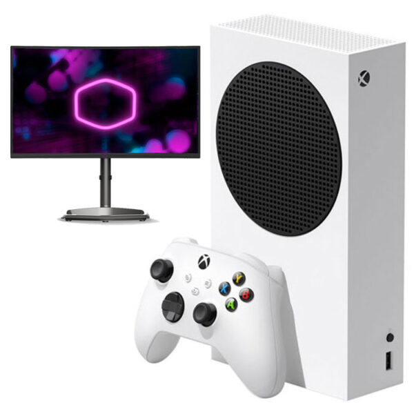 خرید ایکس باکس سری اس +‌ مانیتور Cooler Master GM27-CFX