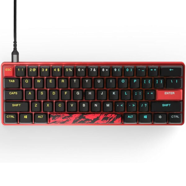 خرید کیبورد SteelSeries Apex 9 Mini - سوییچ اپتیکال OptiPoint - نسخه FaZe Clan