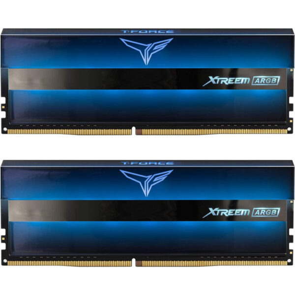 خرید رم Team Group T-Force Xtreem ARGB - ظرفیت ۳۲ گیگابایت - DDR4 - پک دوتایی - مدل Intel XMP - فرکانس 3200 مگاهرتز - CL16