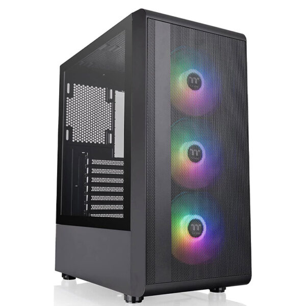 خرید کیس کامپیوتر Thermaltake S200 TG ARGB - شاسی مید تاور - سیاه