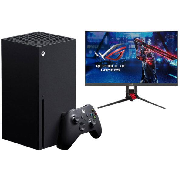 خرید ایکس باکس سری ایکس + مانیتور ROG Strix XG27WQ