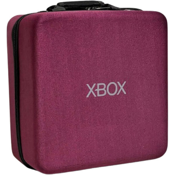 خرید کیف XBOX Seres X - طرح قرمز آلبالویی
